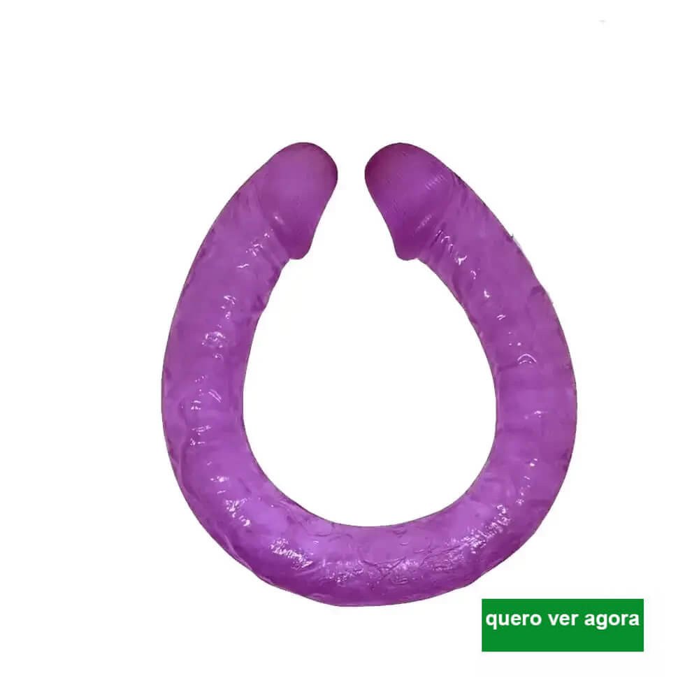 imagem pênis duplo roxo para dupla penetração