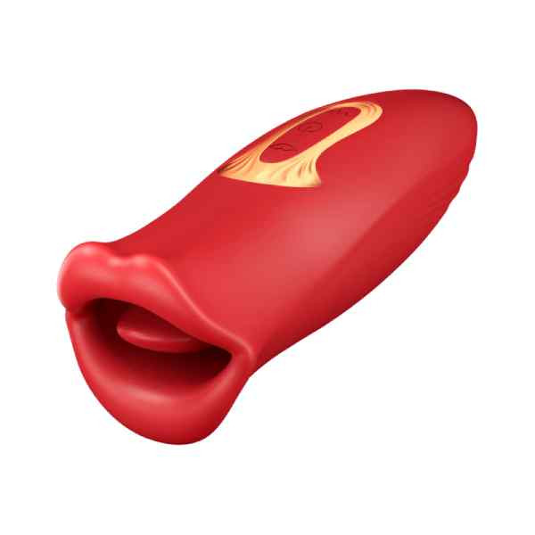 Masturbador De Clitoris Boca Com Língua Beijo Francês Simula Sexo Oral