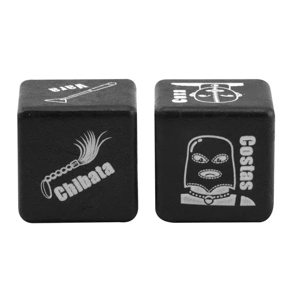 Jogo Dado Kit Sado. Dois Cubos Ilustrados
