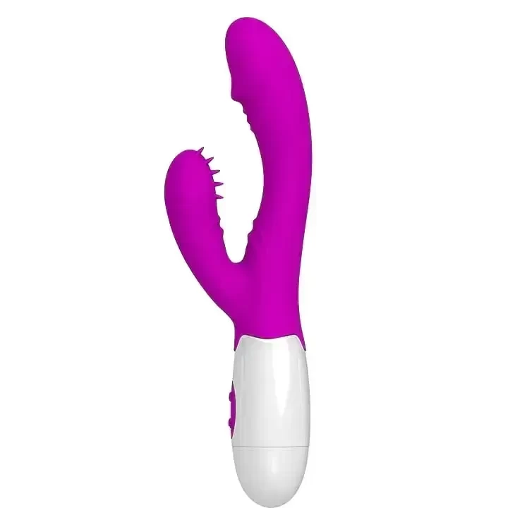 Imagem vibrador ponto g e clitóris dupla estimulação intensa-7-vibrações e 3 ondas massageadoras jack-rabbit