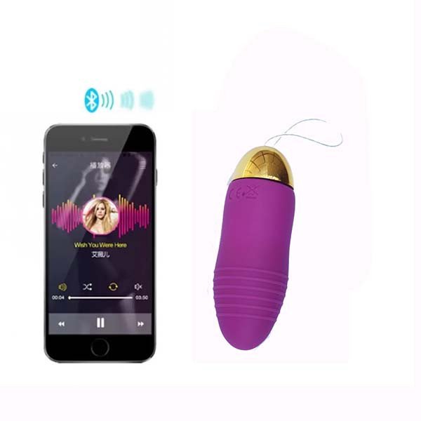 imagem vibrador bullet com controle por aplicativo de celular