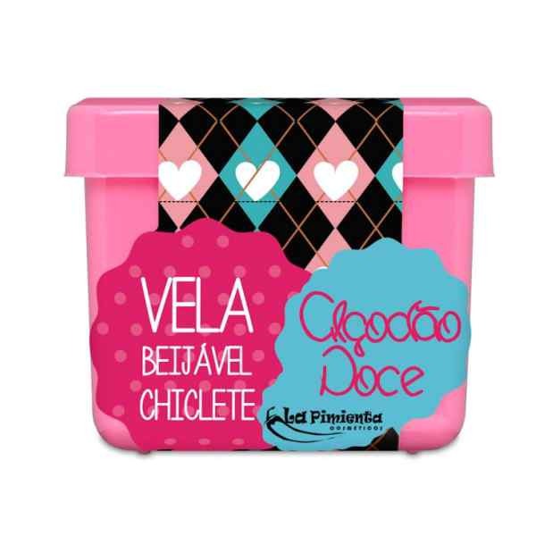 vela beijavel sabor chiclete