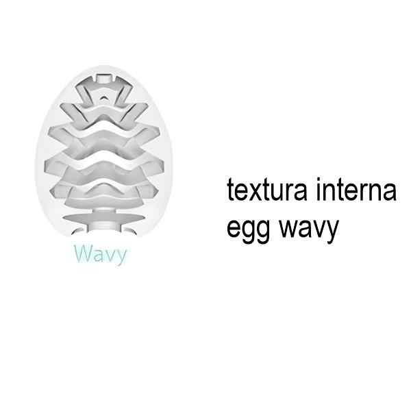ilustração da textura interna do egg wavy magic kiss