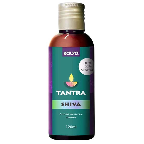 Óleo Corporal Tantra Shiva 120ml. 100% Vegetal