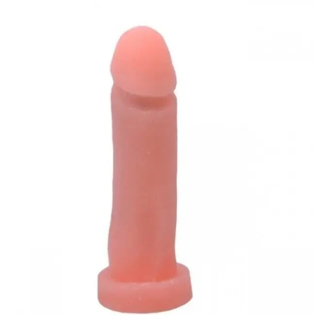 capa peniana grossa cyberskin 18 x 5cm