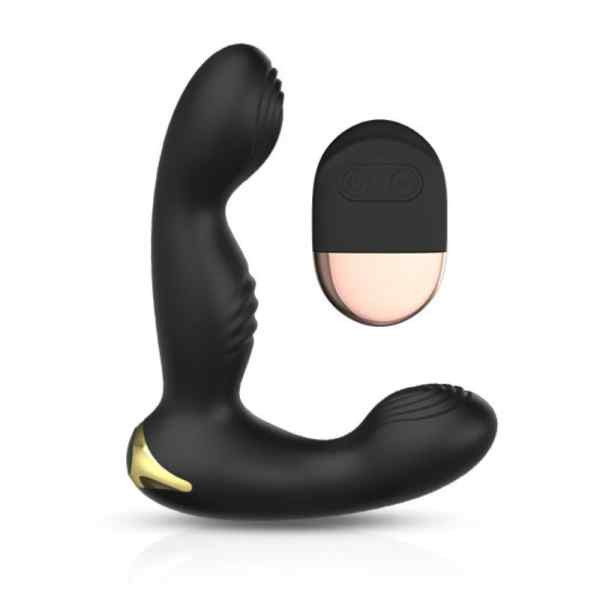 Vibrador Com Controle Para Próstata Recarregável