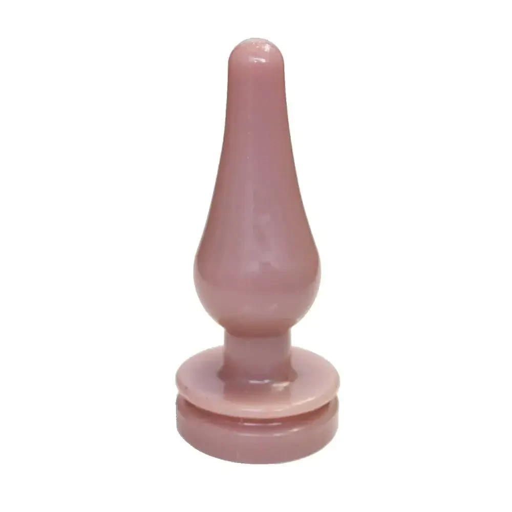 Plug Anal De Silicone Médio 10cm x 4,5 cm