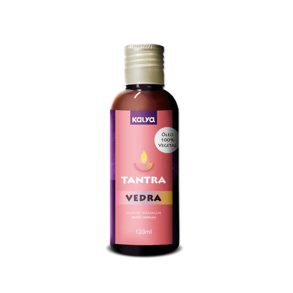 Tantra Vedra Óleo Afrodisíaco Para Massagem Frutas Tropicais 120ml
