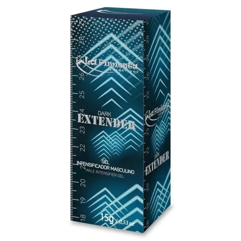 Prolongador De Ereção Gel Dark Extender 15g