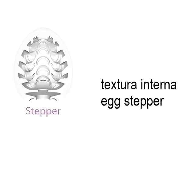 ilustração da textura interno masturbador egg stepper magic kiss