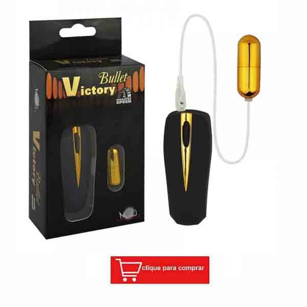 vibrador bullet com fio victory