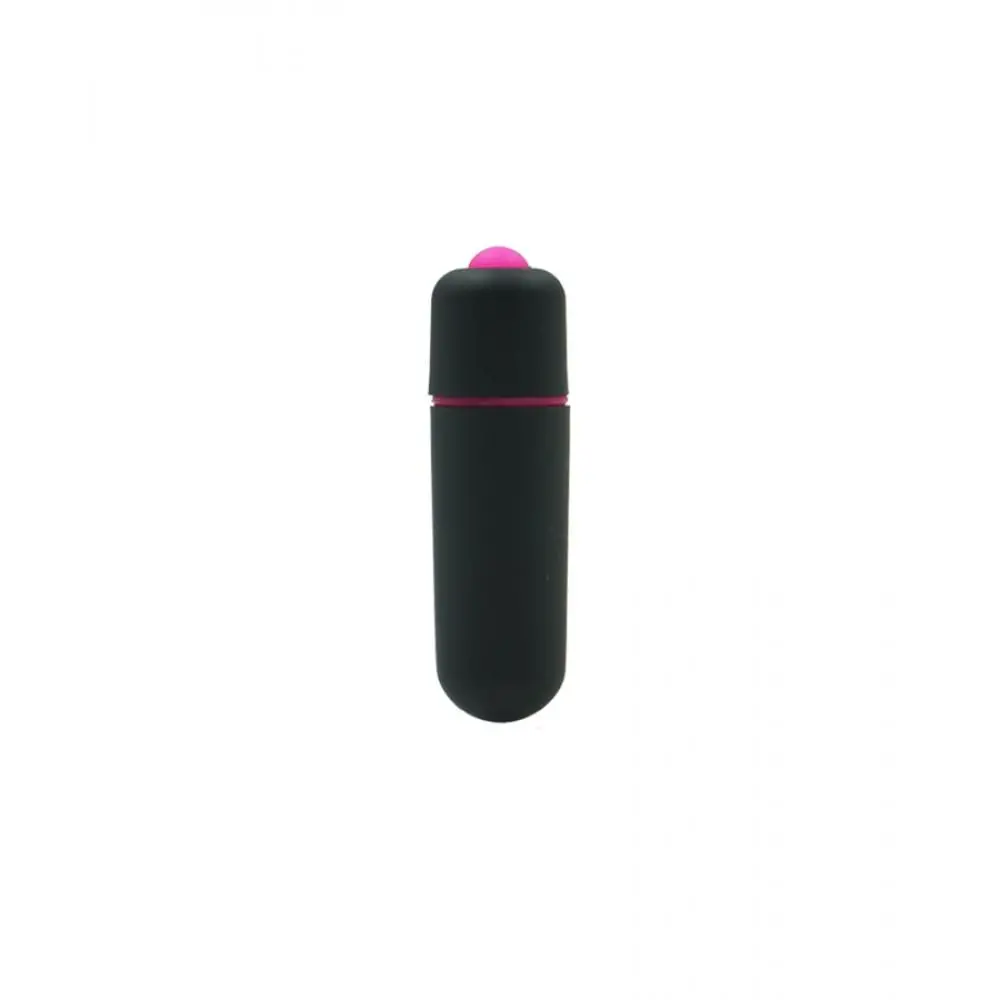 Imagem de Mini vibrador feminino. Cápsula bullet. 10 modos de vibração. Sem fio. Preta