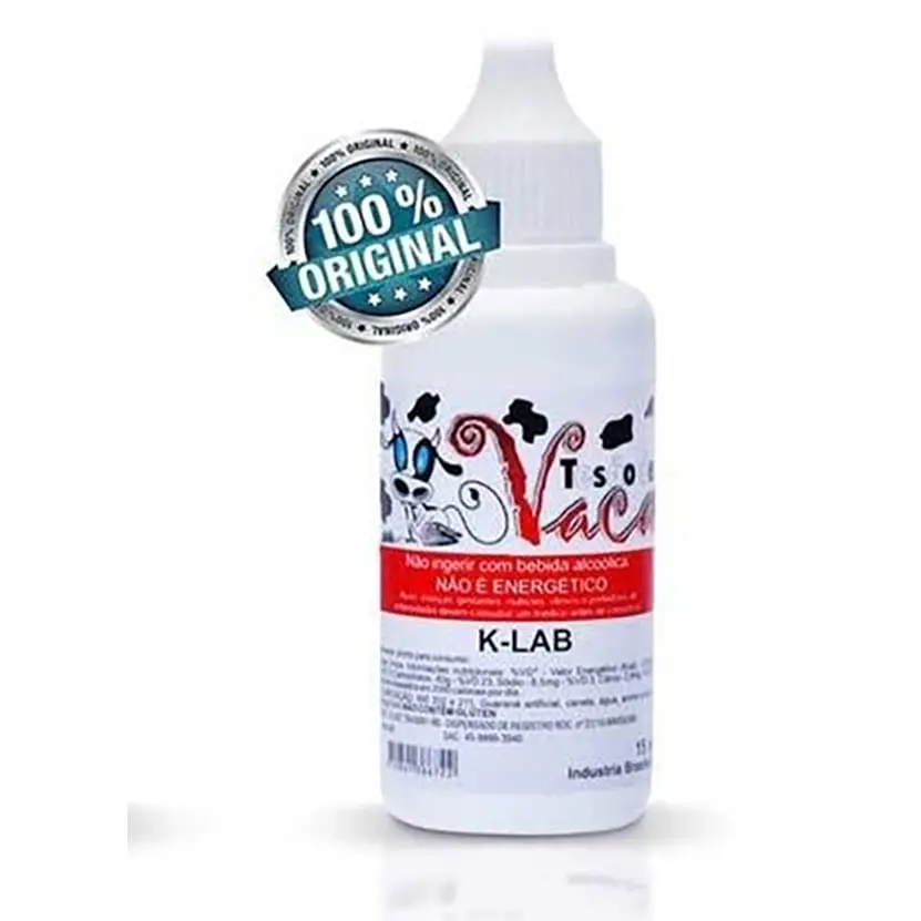 Tesão de Vaca Bebida Estimulante K-lab 15ml em gotas