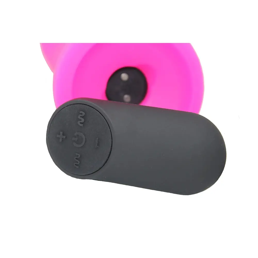 Imagem de Vibrador Dildo Ponto G. Sem fio. Recarregável. Ventosa. Prova d'água