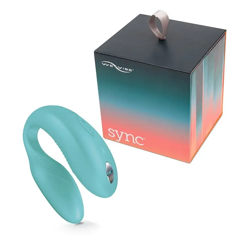 Imagem de we vibe sync verde agua vibrador para casal