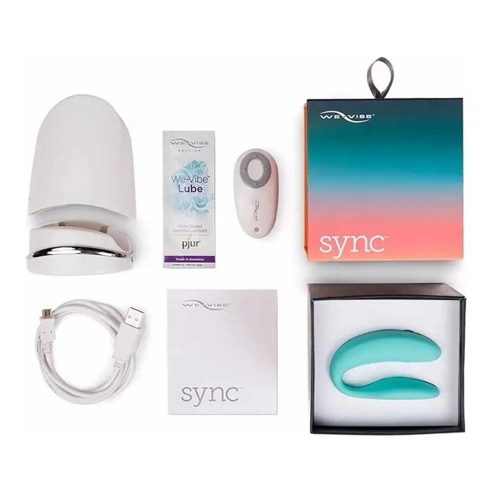 Imagem de we vibe sync verde agua vibrador para casal