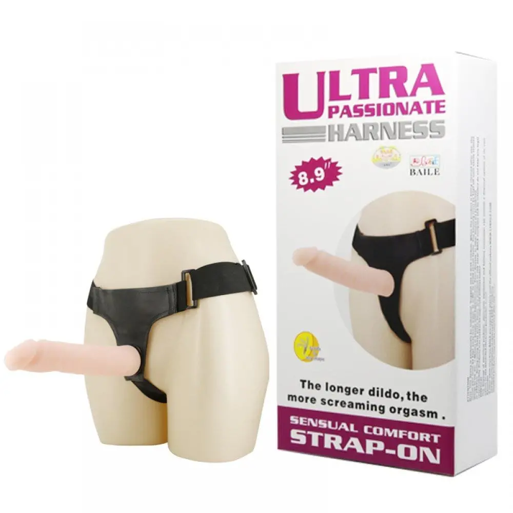 Cinta Peniana Com Pênis Realístico Articulado Cyberskin